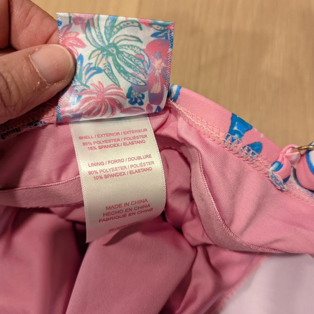 Pink and Blue Swimsuit - Picture 11 of 12